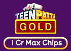 Teen Patti Gold 1 Cr Max Chips (International)