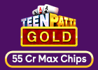 Teen Patti Gold 55 Cr Max Chips (International)