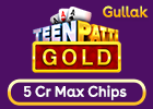 Teen Patti Gold Gullak 5 Cr Max Chips (International)