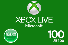 Microsoft Xbox Live -- SAR100 (Saudi Store Works in KSA Only)