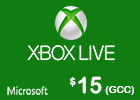 Microsoft Xbox Live -- $15 (GCC Store Works in GCC Only)