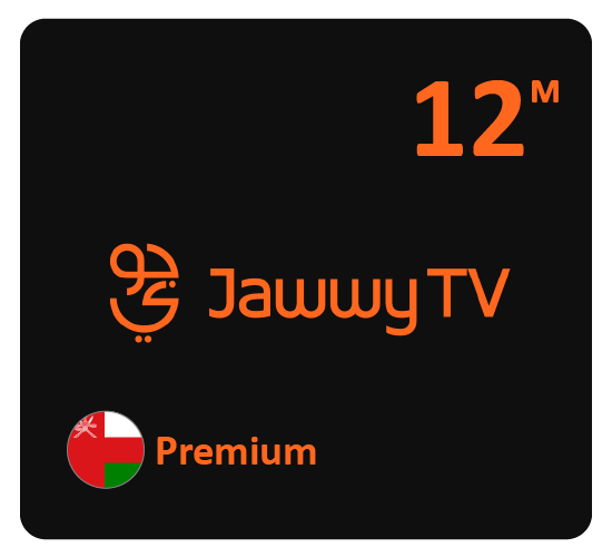  Jawwy TV Premium 12 months subscription- Oman Store