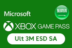 Microsoft Xbox Game Pass Ultimate - 3 Months (Saudi Store Works in KSA Only).