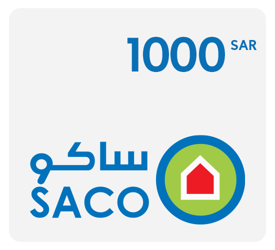SACO GiftCard SAR 1000