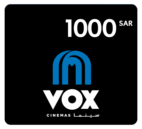 بطاقة هدايا فوكس سينما 1000 ريال