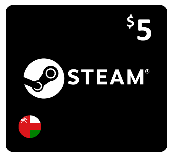Steam Wallet Card - USD 5 (Oman Store)