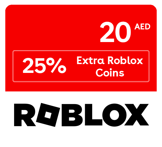 Roblox Giftcard AED 20 (UAE Store)