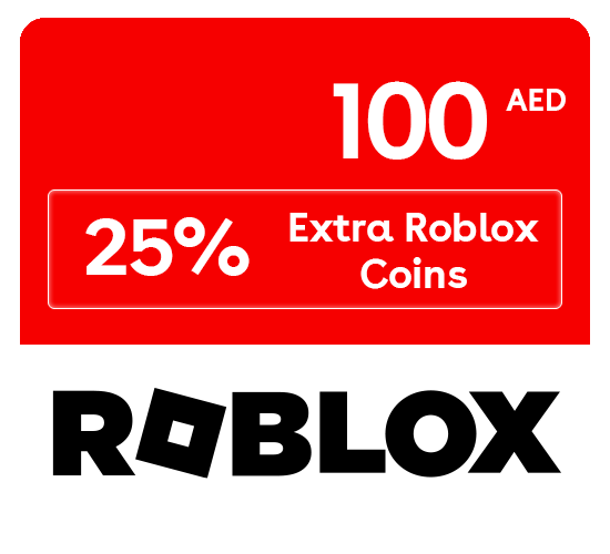 Roblox Giftcard AED 100 (UAE Store)