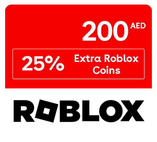 Roblox Giftcard AED 200 (UAE Store)