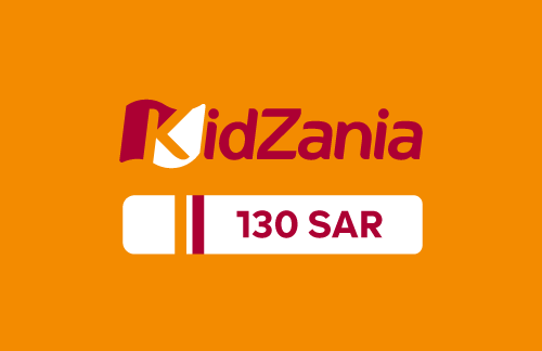 بطاقة هدايا كيدزانيا بقيمة 130 ريال سعودي