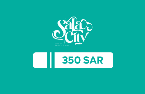 بطاقة هدايا سالا سيتي بقيمة 350 ريال سعودي