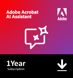Adobe AI Assistant for Acrobat (1 Year Subscription)